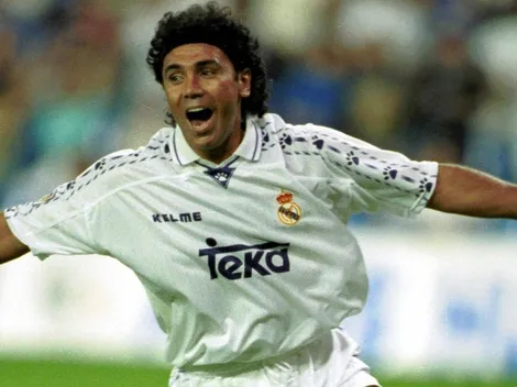 Real Madrid recordó un gol de Hugo Sánchez