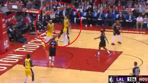 Kyle Kuzma se eleva y destroza el aro: La clavada de la noche para los Lakers
