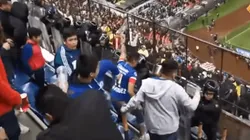 Conato de bronca entre aficionados del América y Cruz Azul en el Azteca