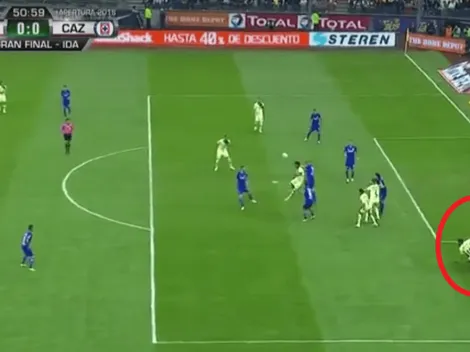 Bruno Valdez le dio un guantazo a Marcone pero increíblemente el árbitro no lo expulsó