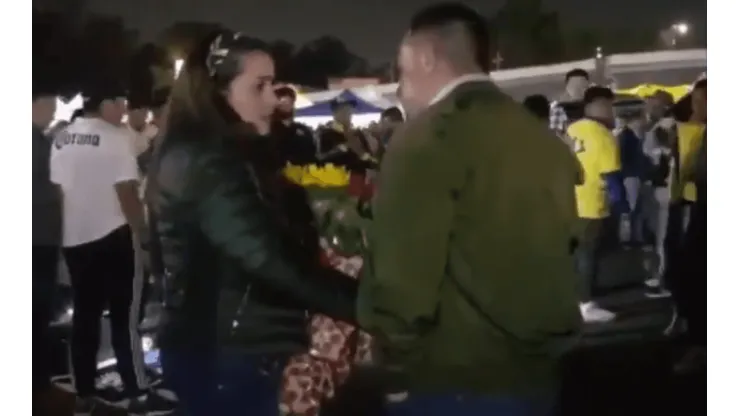 Le propuso casamiento en plena Final... ¡Y ella le dijo que no!