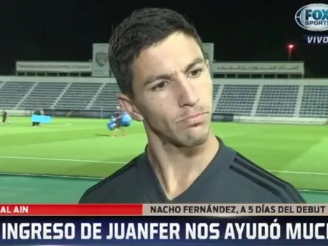 Sinceridad pura: Nacho Fernández contó lo que le pasó cuando vio el palo de Jara