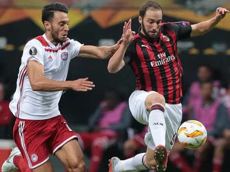 En VIVO: Olympiakos vs Milan por la Europa League