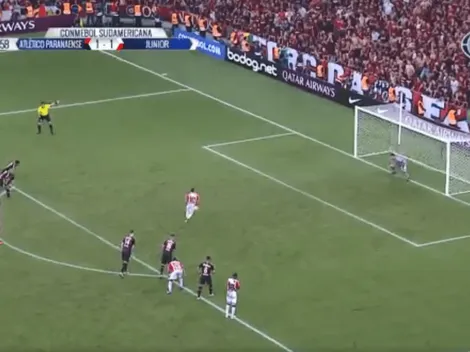 ¡Para qué te traje! Barrera mandó a las nubes un penal de Junior en el alargue