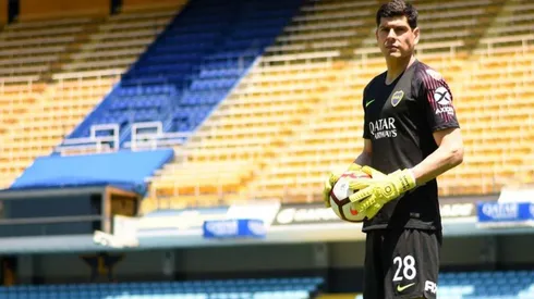 Lampe en La Bombonera.