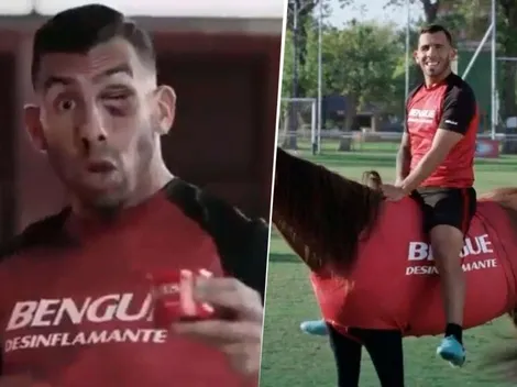 Hasta el caballo de la publicidad está re caliente con la Copa que perdió Boca