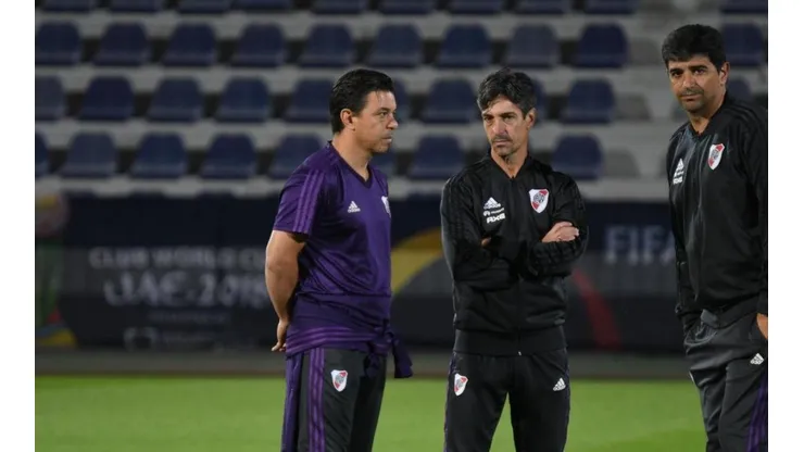 River se entrenó por primera vez en Abu Dhabi