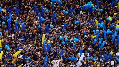 La hinchada de Boca se hace fuerte en su día