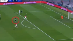 Mbappé asistió a Cavani, que no falló.