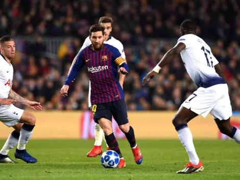 Messi no le pudo dar una mano a Icardi y Tottenham le empató al Barcelona