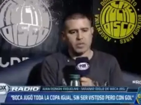 Apareció Riquelme: Román dijo, según él, por qué Boca perdió ante River