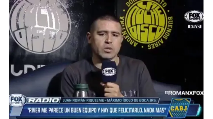 Riquelme se cansó de la comparación Bianchi-Gallardo y tiró una frase contundente