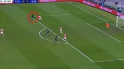 Maravillosa jugada de Neymar.