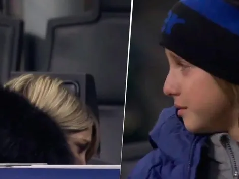 Lloramos todos: el hijo de Wanda e Icardi rompió en llanto y ella lo consoló como la mejor mamá