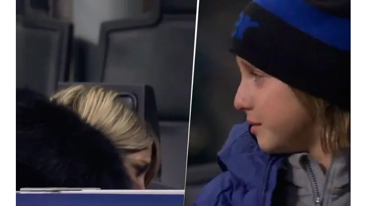 Lloramos todos: el hijo de Wanda e Icardi rompió en llanto y ella lo consoló como la mejor mamá
