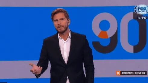 Foto del Pollo Vignolo, periodista de Fox Sports.