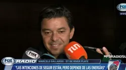 Le preguntaron por la despedida del Pity Martínez y Gallardo casi nos hace llorar con sus palabras