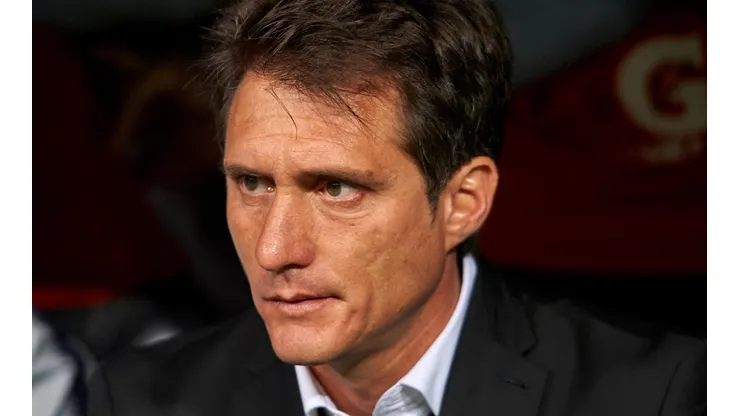 Guillermo Barros Schelotto durante la final.