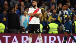 El festejo de Lucas Pratto.