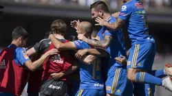 Foto de los jugadores de Tigres.