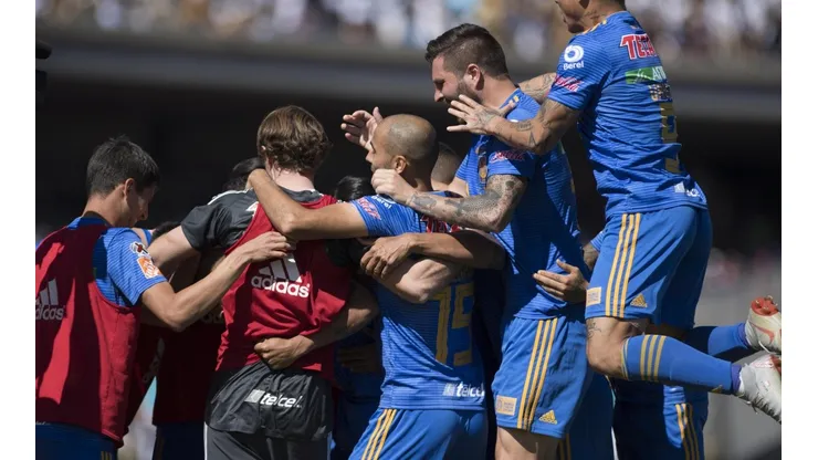 Foto de los jugadores de Tigres.