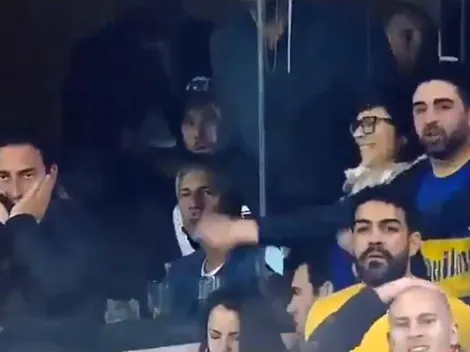 Por fin apareció el video: la reacción de Messi en el gol de Boca ante River