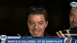 A Gallardo le preguntaron por el planteo de Boca y respondió con palito incluido