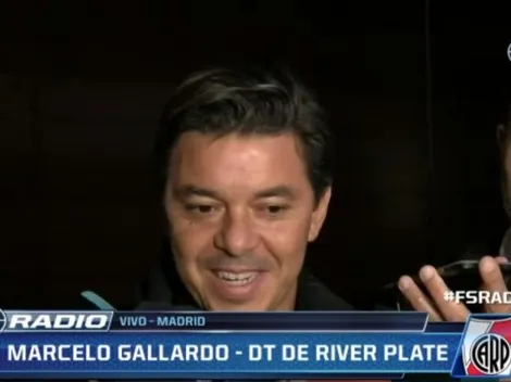 A Gallardo le preguntaron por el planteo de Boca y respondió con palito incluido