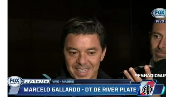 A Gallardo le preguntaron por el planteo de Boca y respondió con palito incluido