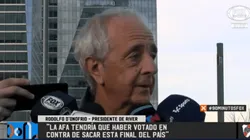 Después del mazazo del Pity Martínez, D'Onofrio le dio una mejor noticia a River