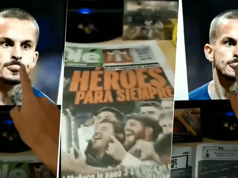 Video viral: por lo menos la lengua de Benedetto sirvió para algo