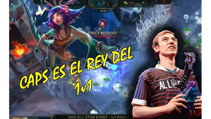 Caps es el nuevo Rey del 1v1 de League of Legends