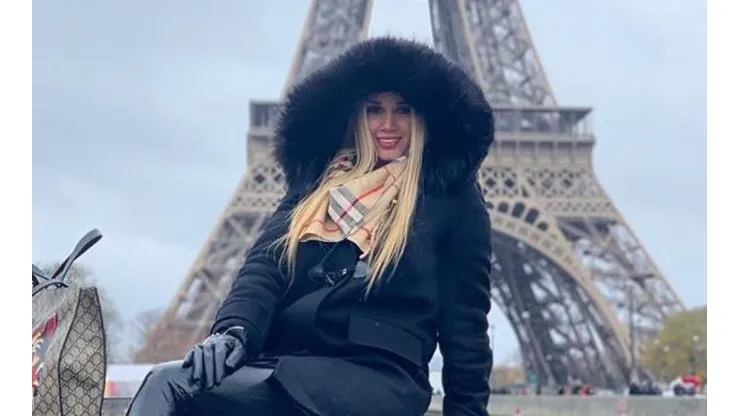 Foto de Daniela Rendon, fanática de River.