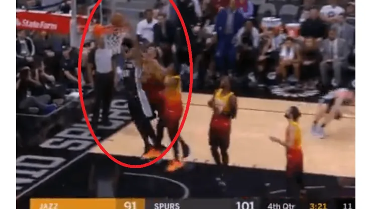 ¡Abran paso! Rudy Gay se impone con las clavadas de la noche