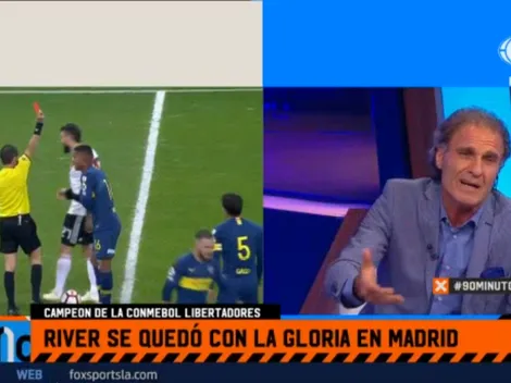 Ruggeri responsabilizó a Wilmar Barrios por la derrota de Boca