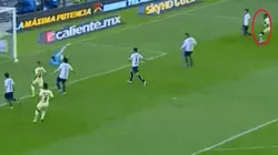 Ibarra aprovechó la floja respuesta de Saldívar y lo abrió para América