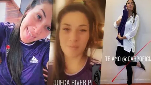 Bengalas, gritos y burlas a Wanchope: así festejó Ivana Nadal la victoria de River