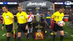 Foto de la salida de los equipos.