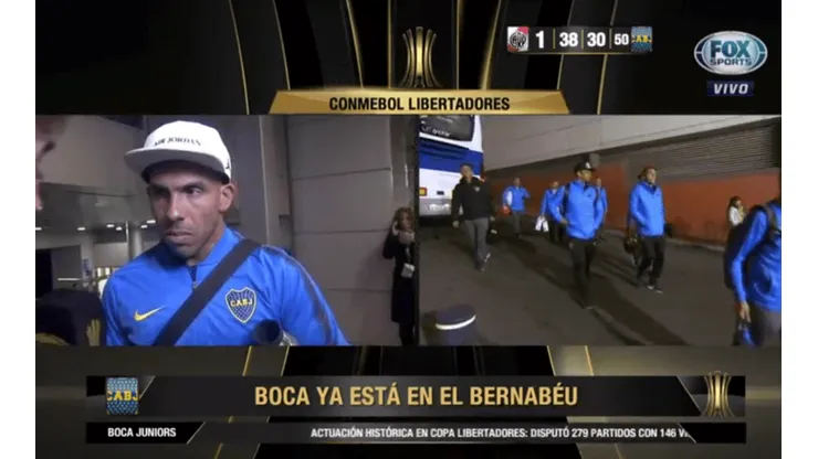 Foto de Carlos Tevez, jugador de Boca.