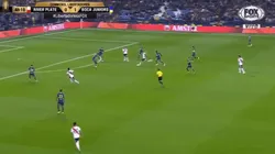 Se salvó Boca: Nacho Fernández casi la mete al ángulo desde muy lejos