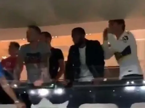 ¡Qué loco que está! Griezmann chifló a los jugadores de River
