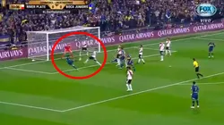 Pablo Pérez metió una hermosa tijera y casi llega el primero de la tarde