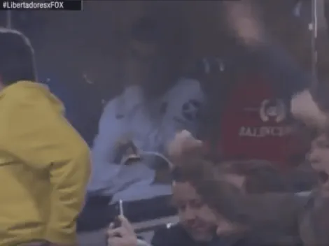 La desazón de Griezmann con el empate de River