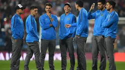 Foto de los jugadores de Boca.