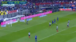 Caraglio le está dando la clasificación al Cruz Azul.