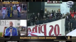 Mauricio Serna en la previa de la gran final.