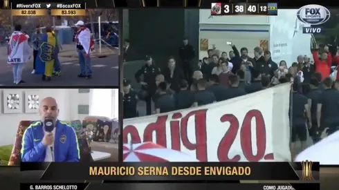 Mauricio Serna en la previa de la gran final.