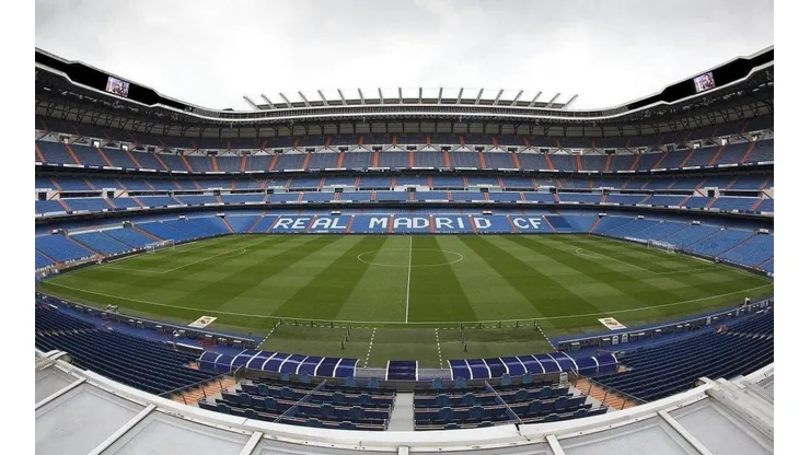 El imponente Santiago Bernabeu.