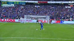 Caraglio erró la opción más clara para el Cruz Azul.