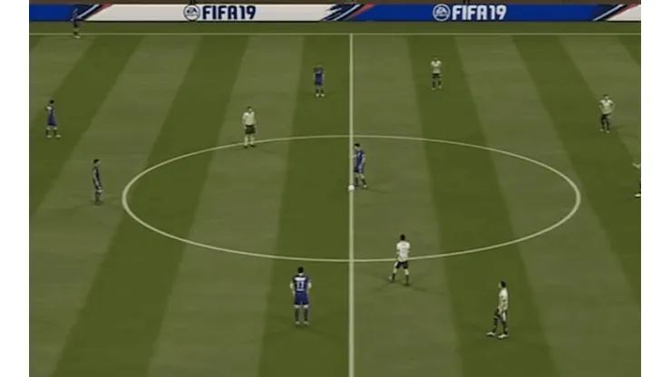 Apenas hubo un gol en la Vuelta de Cruz Azul - Monterrey en el FIFA19